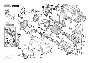 New Genuine Bosch 2606200061 Gear Unit