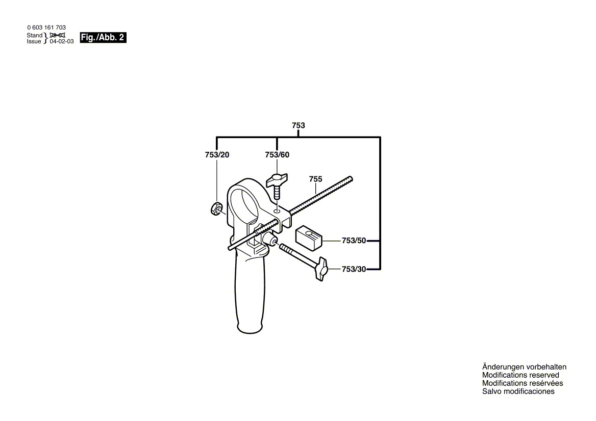 New Genuine Bosch 2606309931 Toothed Shaft