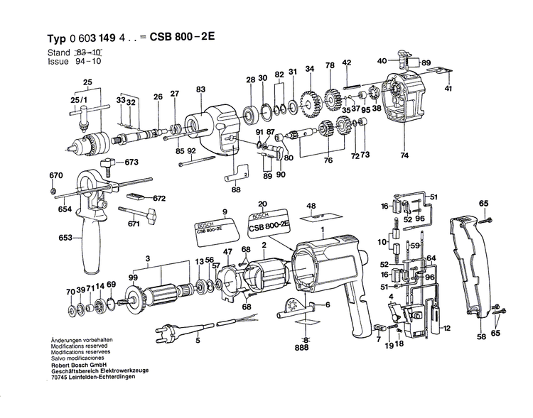 New Genuine Bosch 2606317025 Cylindrical Gear