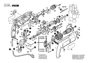 New Genuine Bosch 2606317037 Cylindrical Gear