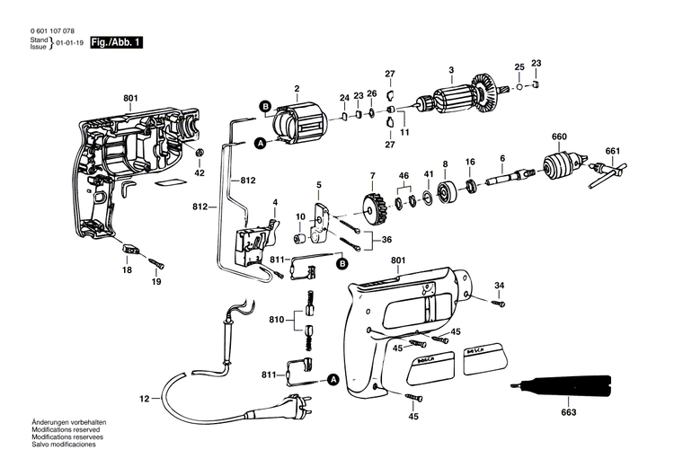 New Genuine Bosch 2606320021 Cylindrical Gear
