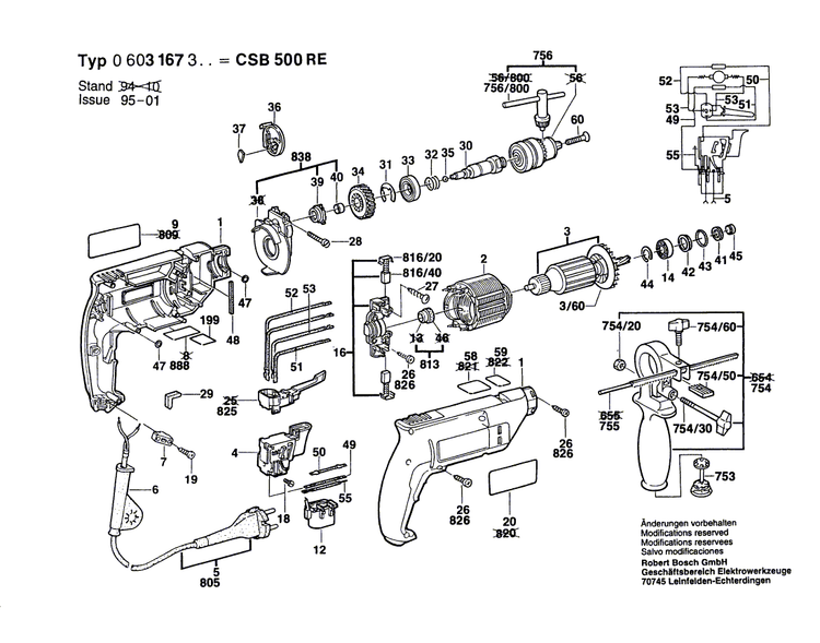 New Genuine Bosch 2606320051 Cylindrical Gear