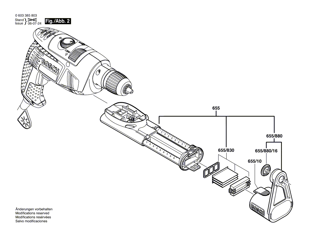 New Genuine Bosch 2606320083 Carrier