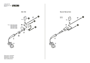 New Genuine Bosch 2606440044 Spacer