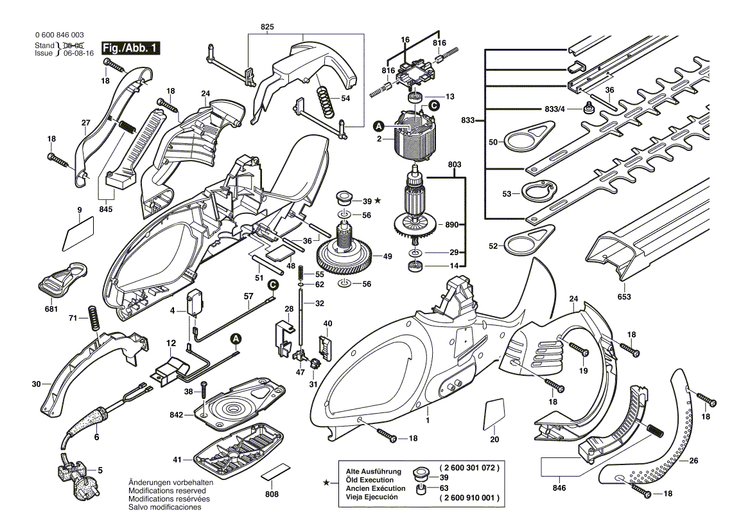 New Genuine Bosch 2606440044 Spacer