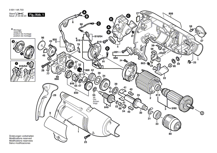 New Genuine Bosch 2606440900 Carrier