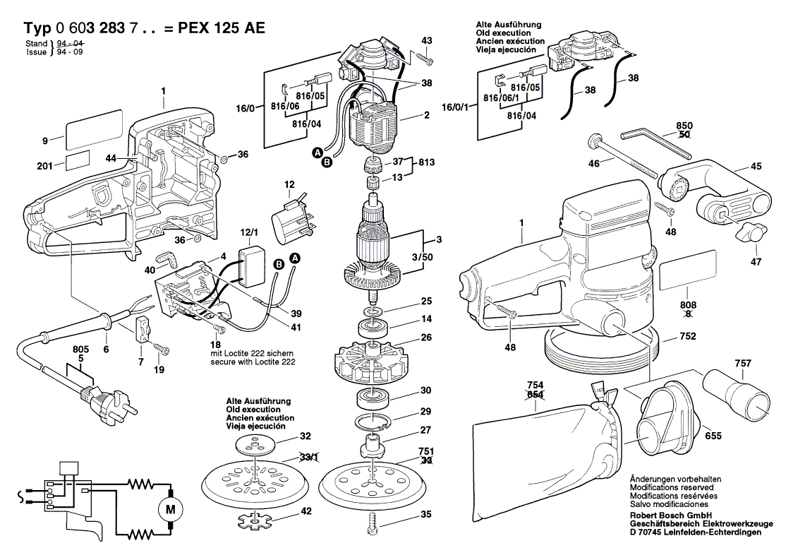 New Genuine Bosch 2606610058 Fan