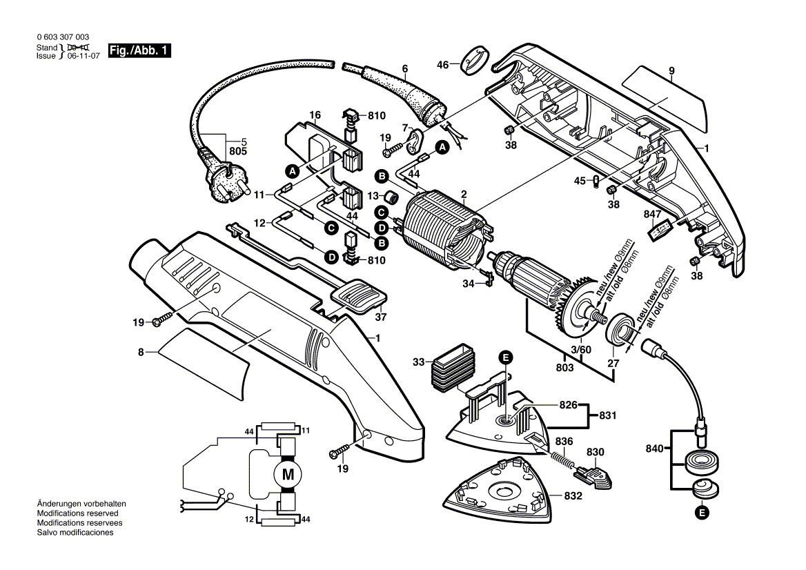 New Genuine Bosch 2606610083 Fan