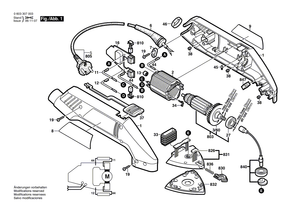 New Genuine Bosch 2606610083 Fan