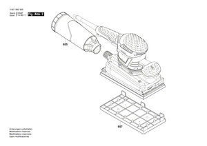 New Genuine Bosch 2606610086 Fan