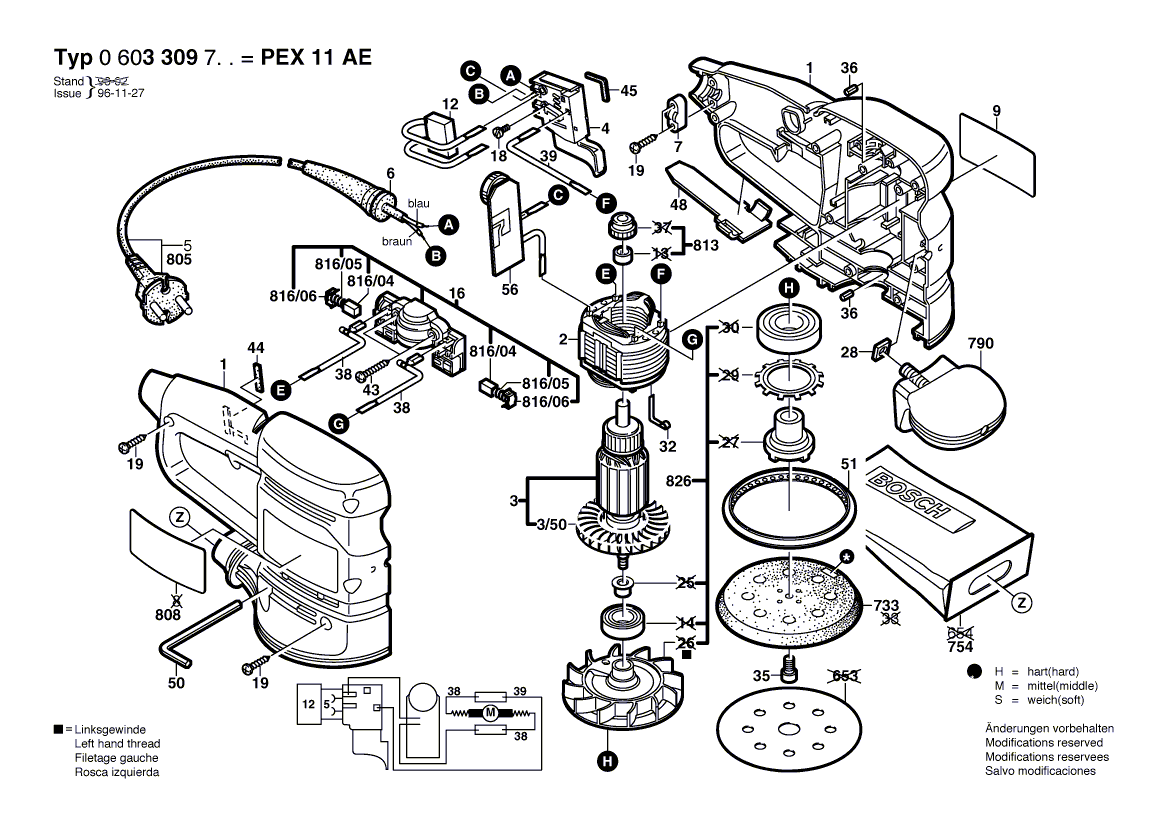 New Genuine Bosch 2606610900 Fan
