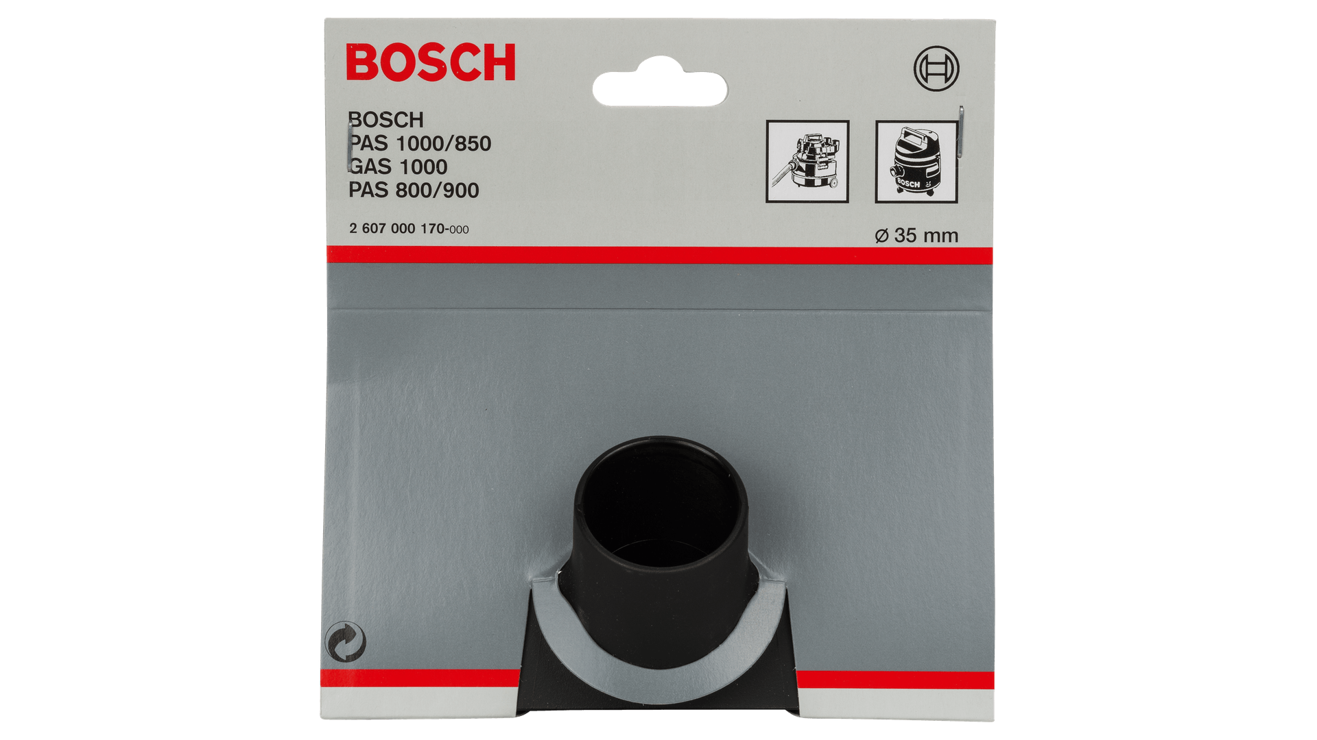 New Genuine Bosch 2607000170 Coarse Dirt Nozzle For dust extractors