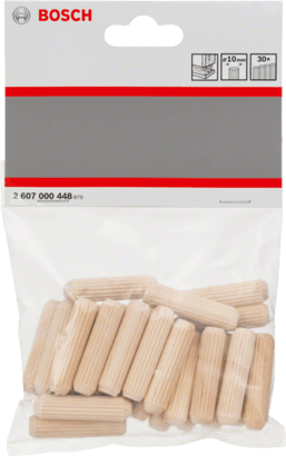 New Genuine Bosch 2607000448 Profile Wooden Dowel For rotary drills/drivers