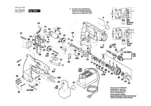 New Genuine Bosch 2607001126 Changeover Set