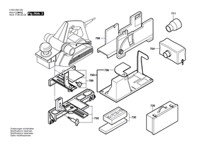 New Genuine Bosch 2607001128 Parts Set