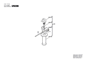New Genuine Bosch 2607001305 Fastening parts kit