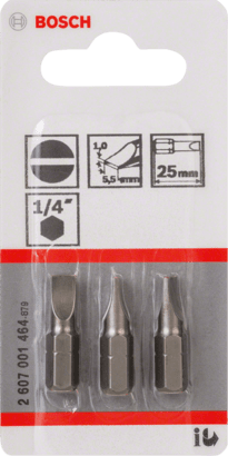 New Genuine Bosch 2607001464 Extra Hard Screwdriver Bit For rotary