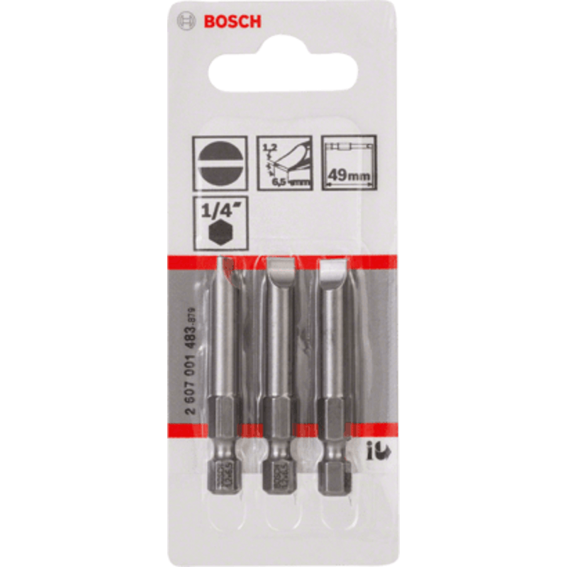 New Genuine Bosch 2607001483 Extra Hard Screwdriver Bit For rotary