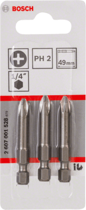 New Genuine Bosch 2607001528 Extra Hard Screwdriver Bit For rotary