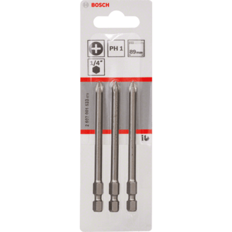 New Genuine Bosch 2607001533 Extra Hard Screwdriver Bit For rotary