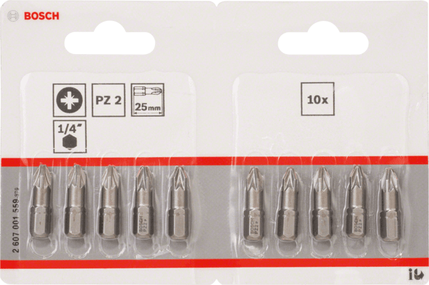 New Genuine Bosch 2607001559 Extra Hard Screwdriver Bit For rotary