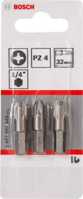 New Genuine Bosch 2607001566 Extra Hard Screwdriver Bit For rotary