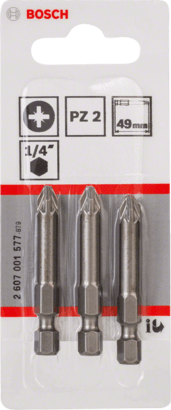 New Genuine Bosch 2607001577 Extra Hard Screwdriver Bit For rotary