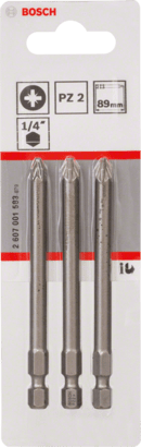 New Genuine Bosch 2607001583 Extra Hard Screwdriver Bit For rotary