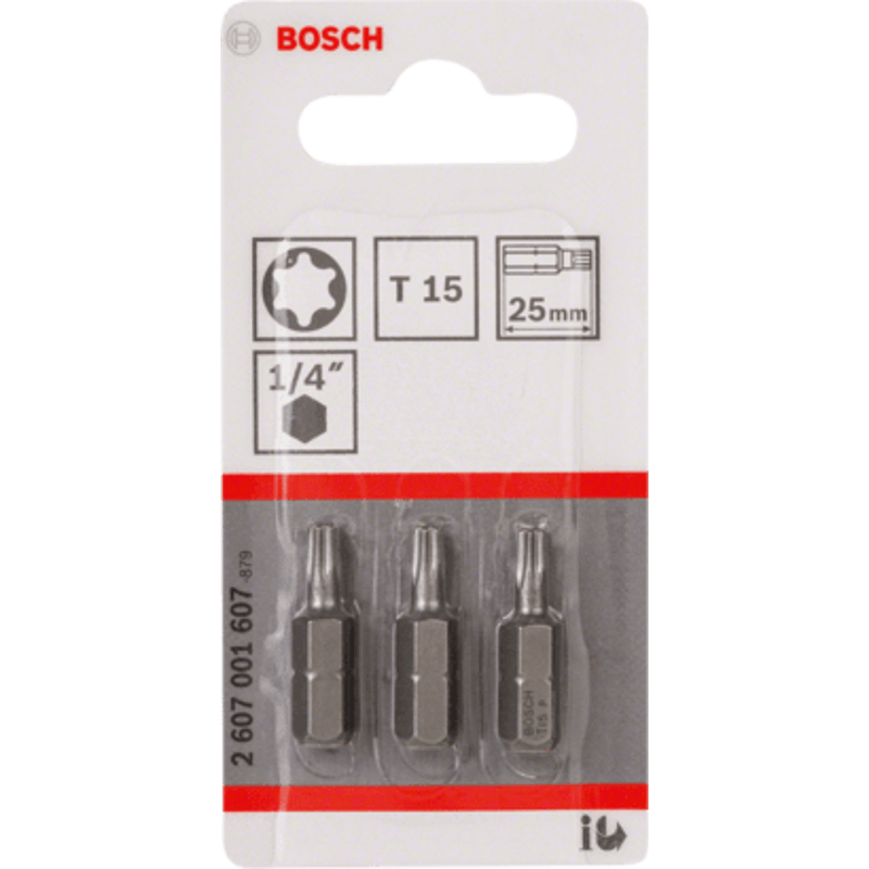 New Genuine Bosch 2607001607 Extra Hard Screwdriver Bit For rotary