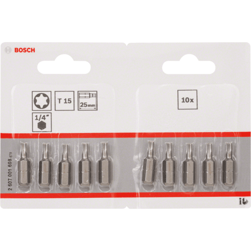 New Genuine Bosch 2607001608 Extra Hard Screwdriver Bit For rotary