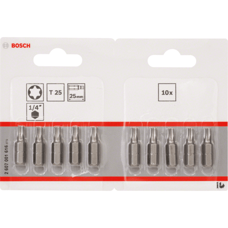 New Genuine Bosch 2607001616 Extra Hard Screwdriver Bit For rotary