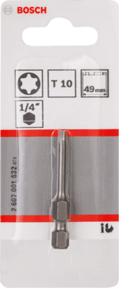 New Genuine Bosch 2607001632 Extra Hard Screwdriver Bit For rotary