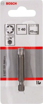 New Genuine Bosch 2607001644 Extra Hard Screwdriver Bit For rotary
