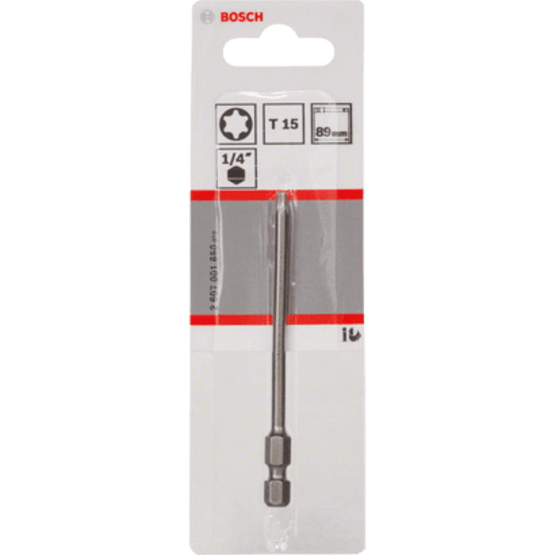New Genuine Bosch 2607001650 Extra Hard Screwdriver Bit For rotary