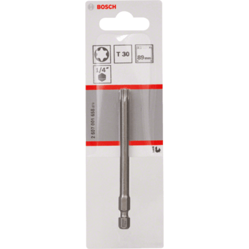 New Genuine Bosch 2607001658 Extra Hard Screwdriver Bit For rotary