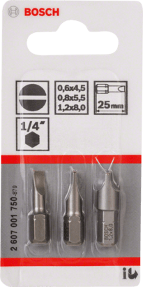 New Genuine Bosch 2607001750 Extra Hard Screwdriver Bit Multi Packs For rotary