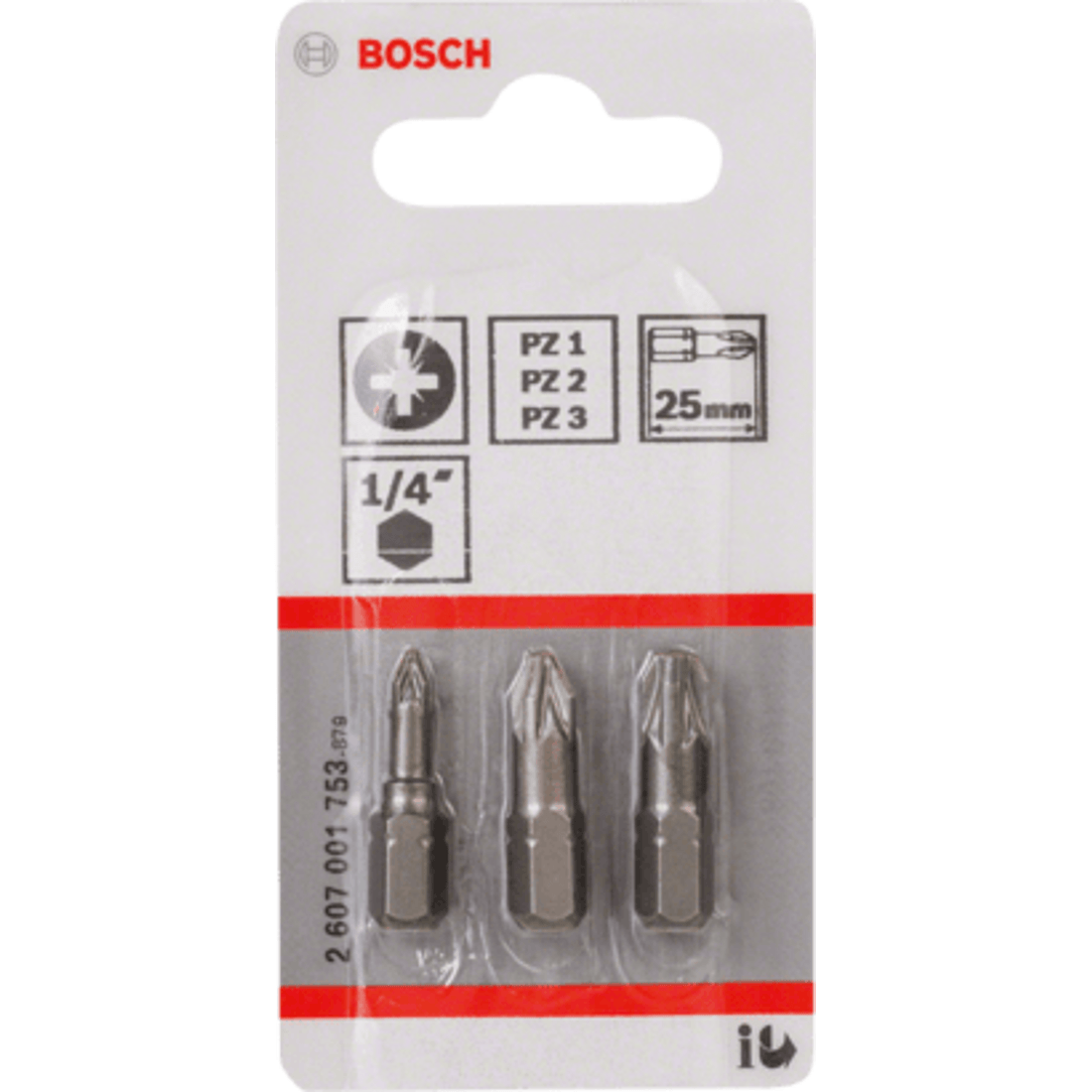 New Genuine Bosch 2607001761 Extra Hard Screwdriver Bit Multi Packs For rotary