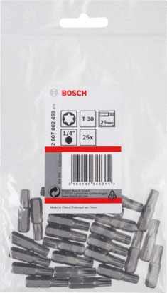 New Genuine Bosch 2607002499 Extra Hard Screwdriver Bit For rotary