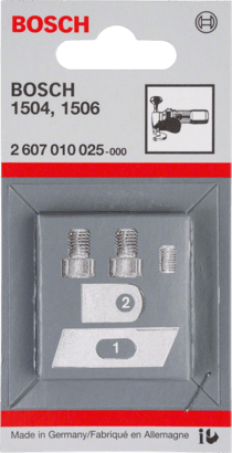 New Genuine Bosch 2607010025 Shear Blade Set, 5-Pieces