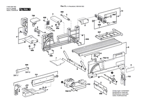 New Genuine Bosch 2607010152 Fastening parts kit