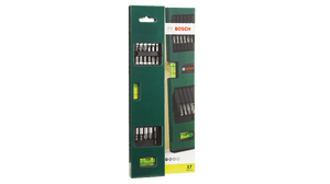 New Genuine Bosch 2607017070 Spirit Level Screwdriver Bit Set, 17 pieces Promo