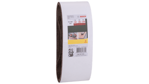 New Genuine Bosch 2607017156 Sanding Belts Set 75 x 457 mm 9 Pieces Mixed-Set