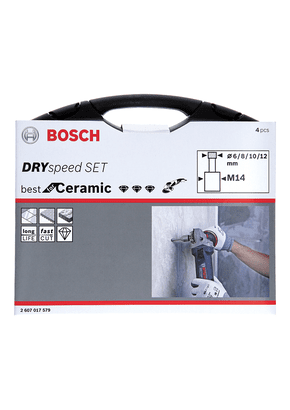 New Genuine Bosch 2607017579 Dry Speed Set, 3-Piece For small angle grinders