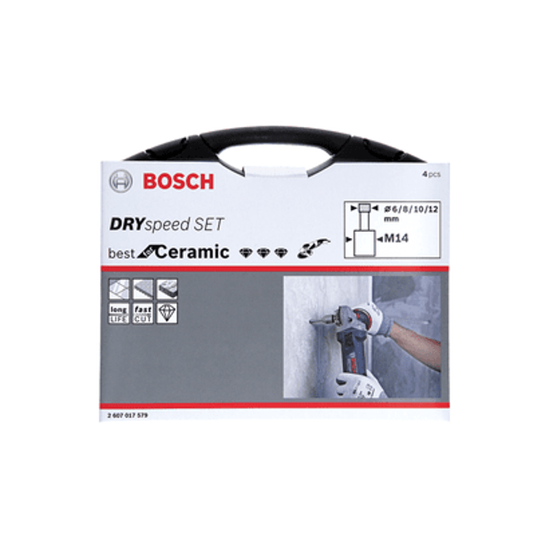 New Genuine Bosch 2607017579 Dry Speed Set, 3-Piece For small angle grinders