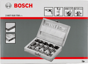 New Genuine Bosch 2607018750 Hinge Cutting Bit Set, Tungsten Carbide Tipped,