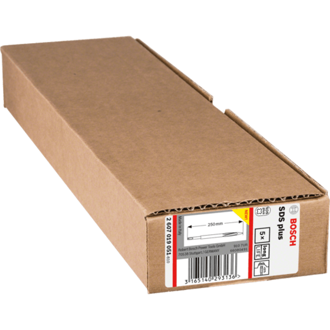 New Genuine Bosch 2607019051 SDS plus Pointed Chisel