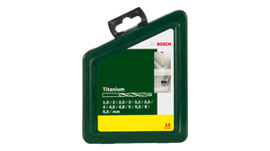 New Genuine Bosch 2607019436 Metal Drill Bit HSS-TiN, DIN 338 Set 13 Pieces