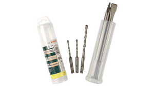 New Genuine Bosch 2607019455 SDS plus Chisel and Hammer Drill Bit Set 5 Pieces