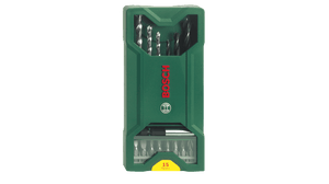 New Genuine Bosch 2607019579 Mini-X-Line Drill and Screwdriver Bit Set, 15