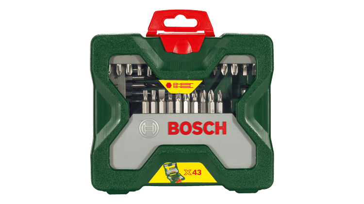 New Genuine Bosch 2607019613 Classic X-Line Drill and Screwdriver Bit Set 43